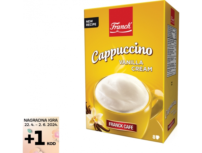 Franck instant cappuccino vanilija 148 g