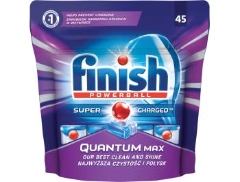 Finish Powerball Quantum Max tablete za strojno pranje posuđa 45 kom