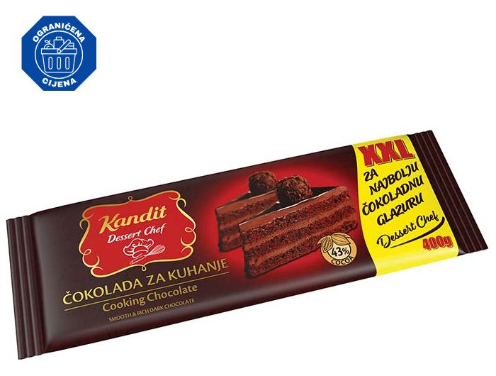 Czekolada kandyzowana do gotowania 400 g