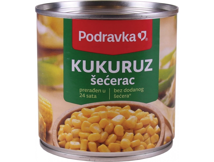 Podravka kukuruz šećerac 340 g