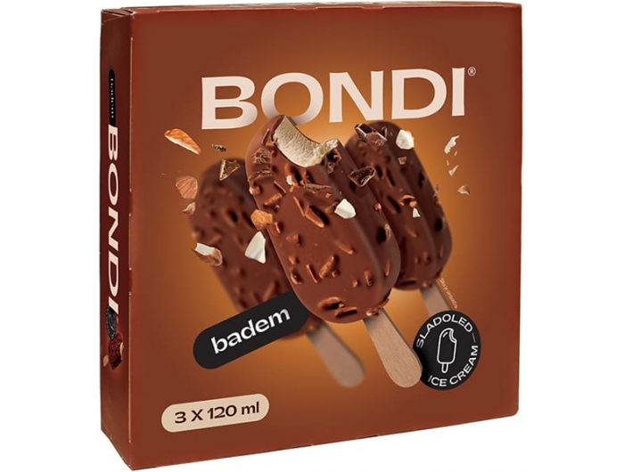 Bondi Sladoled na štapiću Badem 3x120 mL