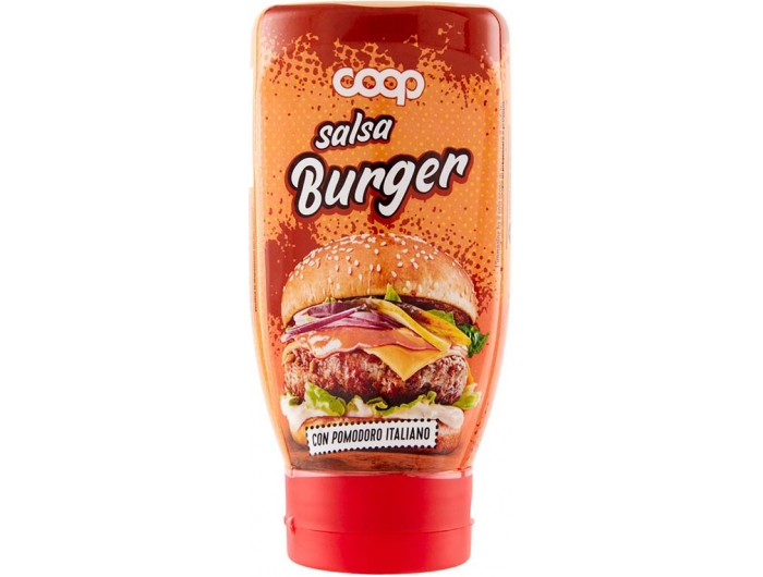 Coop salsa burger sauce, 250 ml