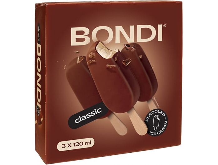 Bondi Gelato su stecco Classico 3x120 mL