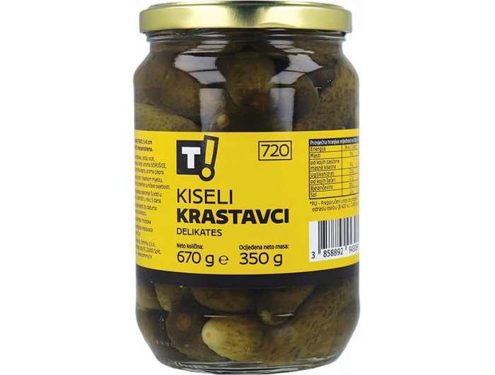 T! Sottaceti Delikates 670 g