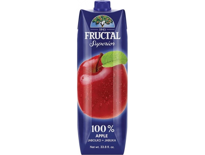 Fructal Superior sok 100% jabuka 1 L | Tommy