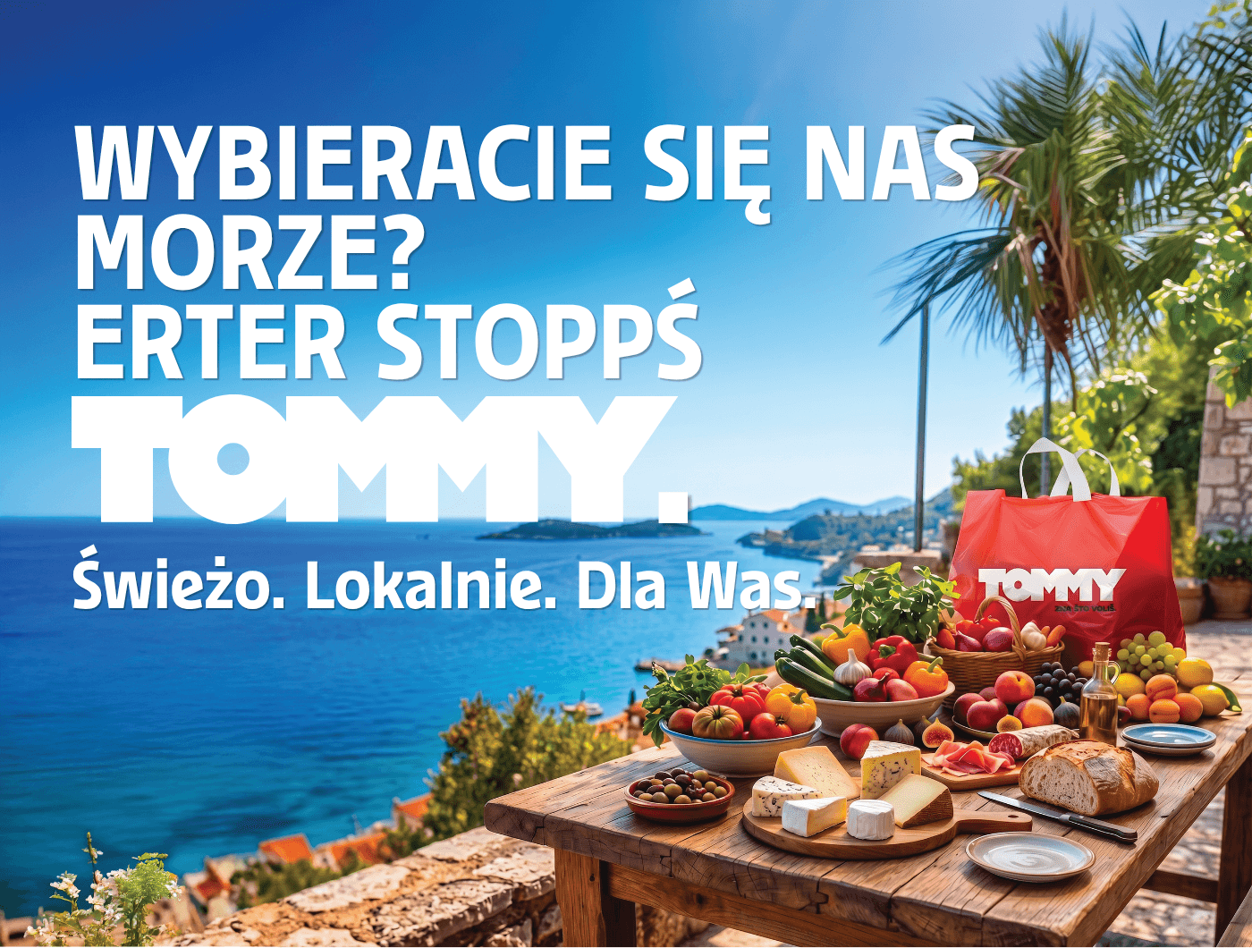 Tommy banner - Wybieracie się nas morze? erter stoppś TOMMY.