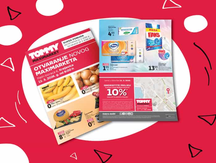 Tommy banner - Super ponuda povodom otvaranja u Kraljevici