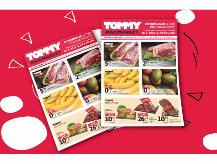 Tommy banner - Super ponuda povodom otvaranja u Rovinju