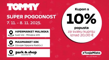 Kupnja u Tommyju donosi ti super uštede
