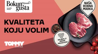 Tommy predstavio novo pakiranje popularnih linija svježeg mesa Bokun Gušta i Majstori o' gradela