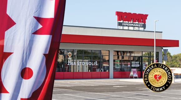 Tommy nositelj certifikata "Customers' Friend - vrhunska izvrsnost"