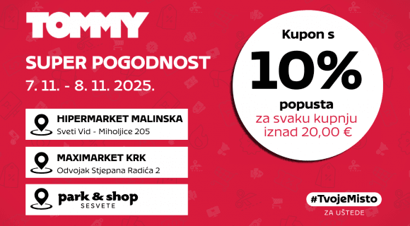 Kupnja u Tommyju donosi ti super uštede
