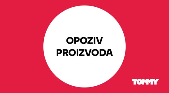 Obavijest o opozivu proizvoda