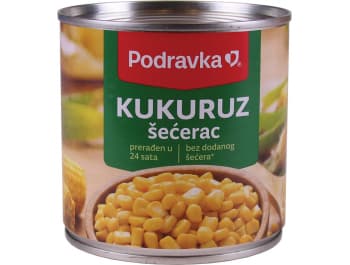 Podravka kukuruz šećerac 340 g