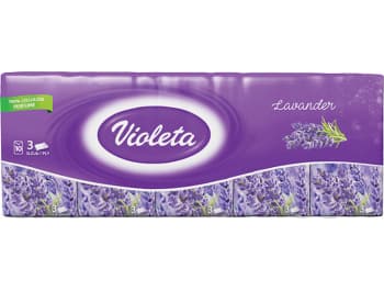 Violeta papirnate maramice lavanda 10 kom