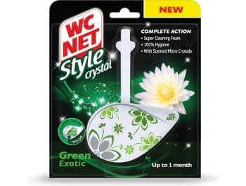 WC-Netzkartusche zur Reinigung und Desinfektion der Toilettenschüssel grün 36,5 g