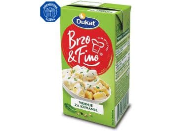Dukat Brzo&Fino panna da cucina 200 g
