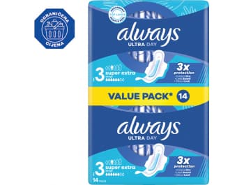 Always higijenski ulošci ultra 1 pak 2x7 kom