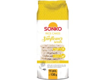 Sonko Rižini krekeri Suncokretove sjemenke 130 g
