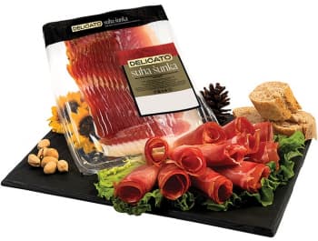 Delicato dimljena suha šunka pak. cca 200 g