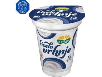 Vindija 'z bregov panna acida 12% m.m. 200 gr