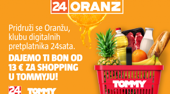 13 eura u Tommyju za sve digitalne pretplatnike 24 Oranž