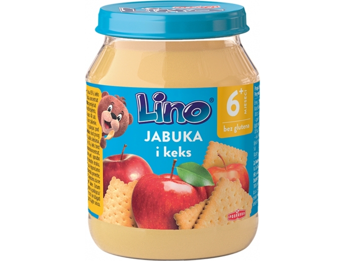 Podravka Lino Baby apple puree and biscuit 190 g