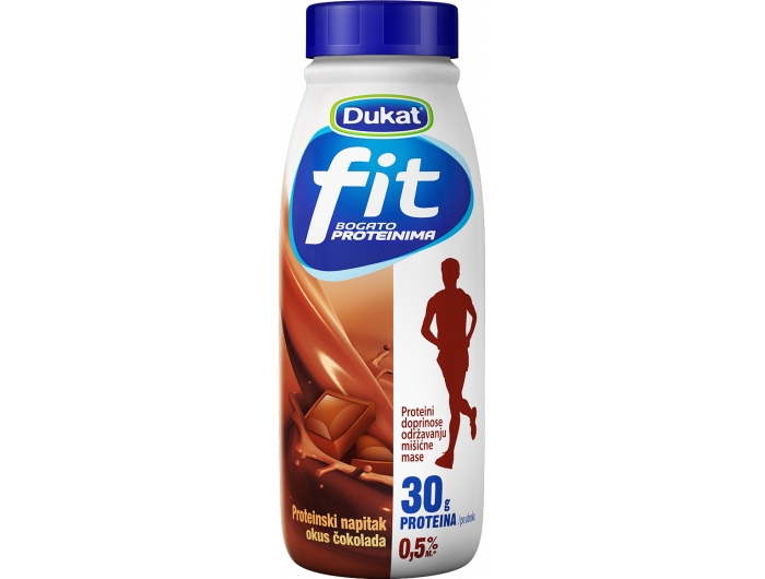 Dukat Fit milk drink chocolate 0.5 L