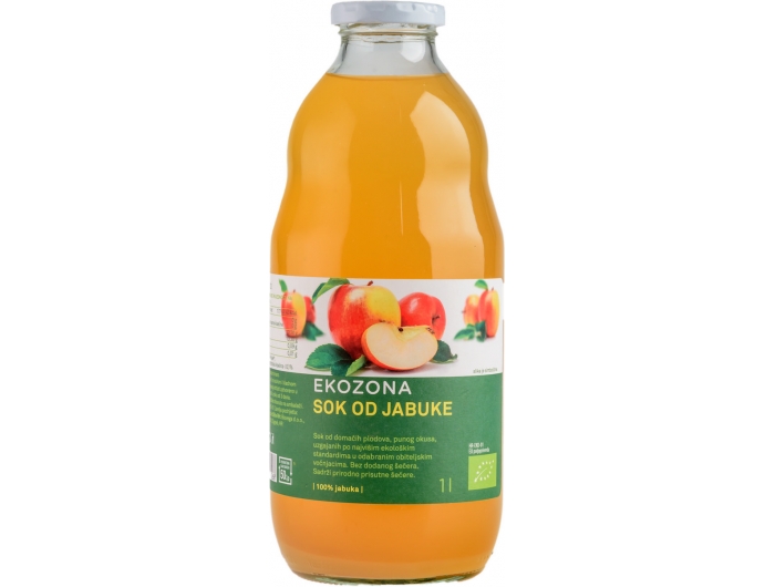 Ekozona BIO sok od jabuke 1 L