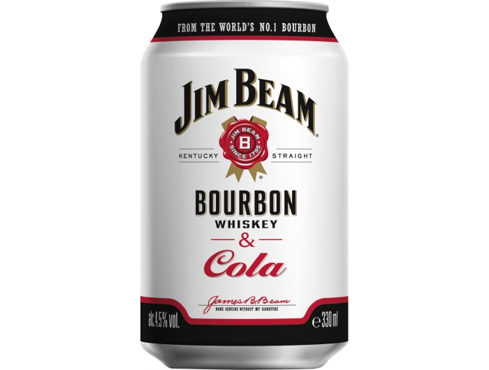 Jim Beam i Cola 0,33 L