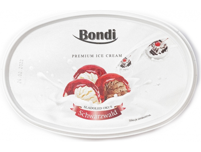 Bondi sladoled schwarzwald 1 L