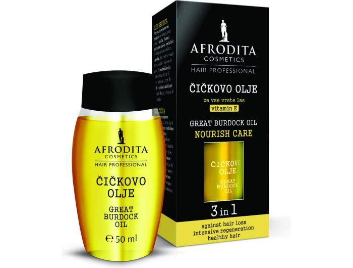 Afrodita olio di cardo mariano per tutti i tipi di capelli 50 ml