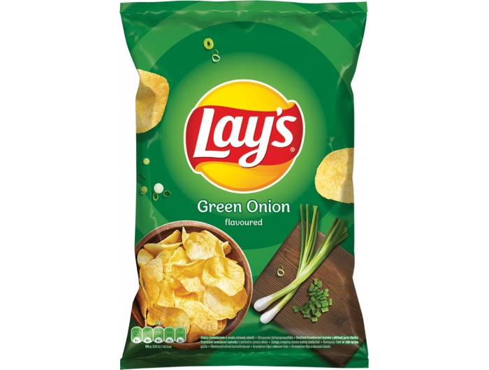 Lay's green onion chips, 130 g