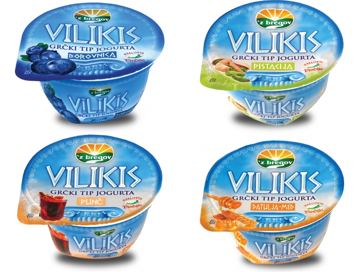 Vindija 'z bregov Vilikis Greek type yogurt fruit mix 150 g
