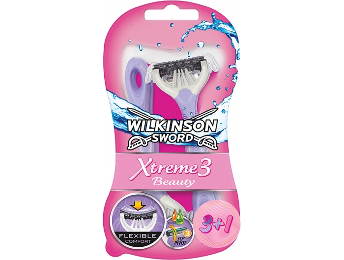 Wilkinson Sword Xtreme 3 beauty jednokratni brijač 4 kom