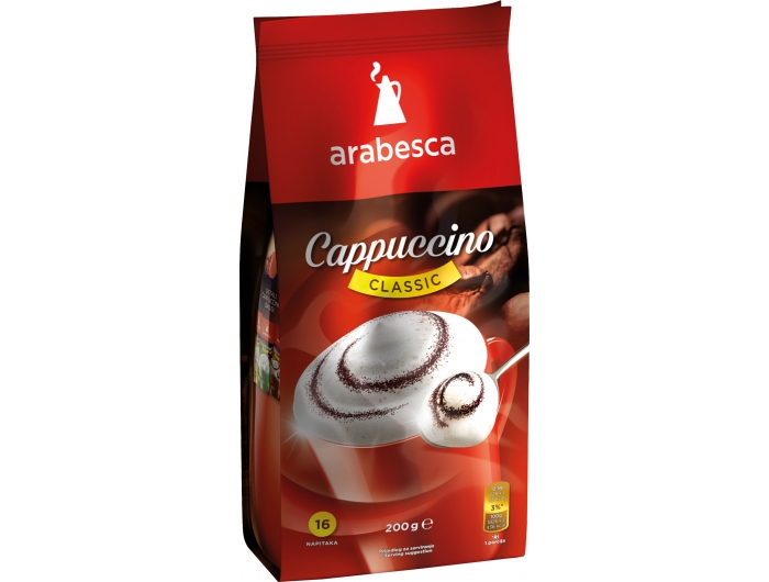 Arabesca Classic instant cappuccino 200 g