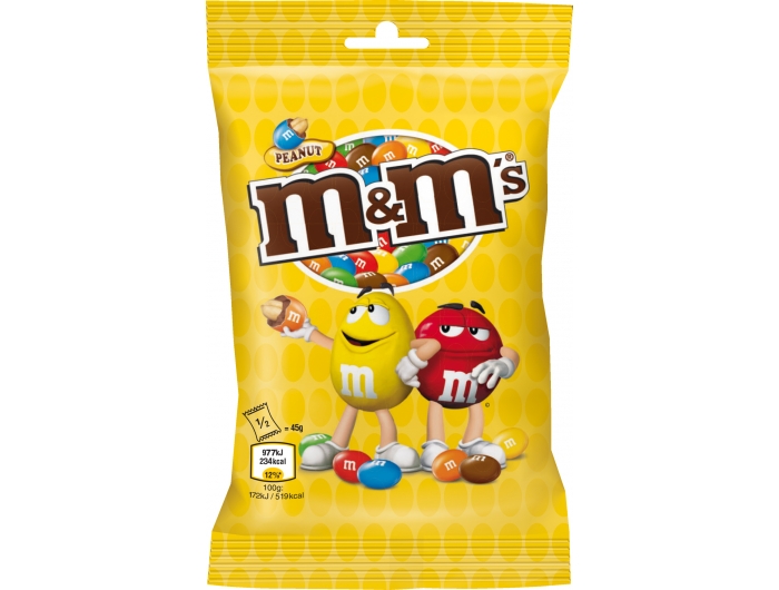 M&M's Bomboni s čokoladom i kikirikijem 90 g