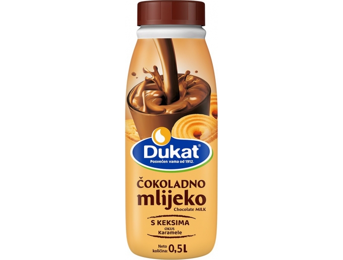 Dukat Biscotto al cioccolato al latte 0,5 L