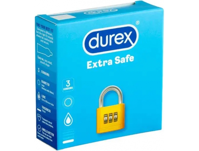Durex Prezervativi Extra Safe 3 kom