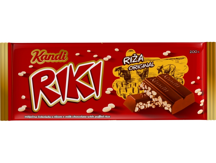 Kandi Riki Chocolate with rice original 200 g