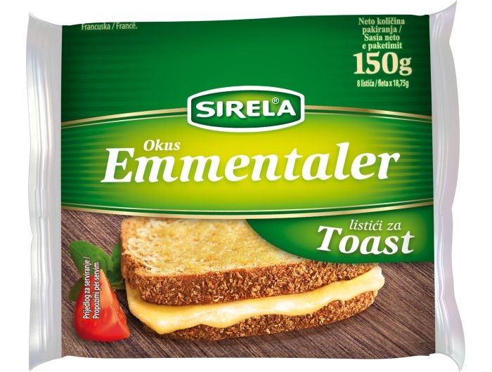Dukat Sirela Emmentaler topljeni sir 150 g
