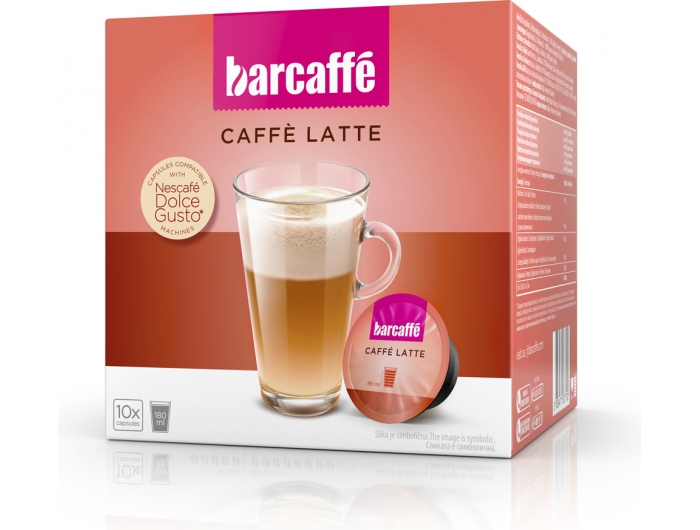 Barcaffe Perfetto Caffe Latte Kapseln 160 g