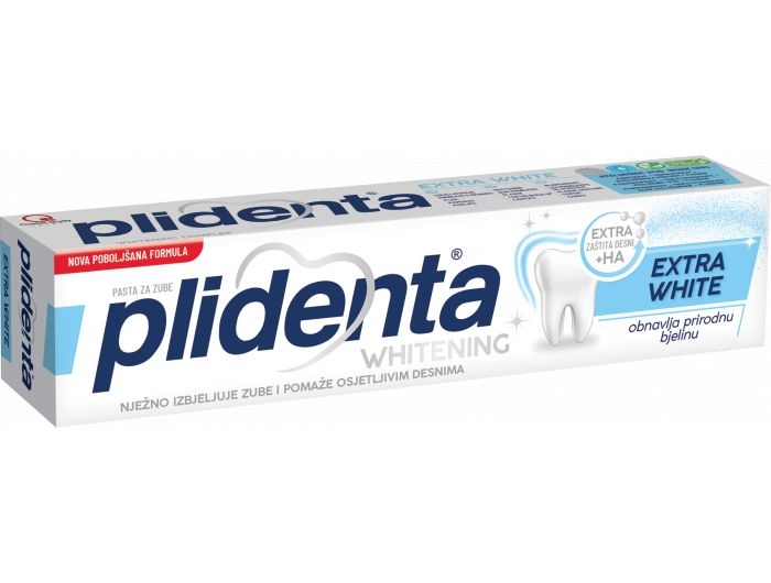 Plidenta white pasta za zube 75 ml