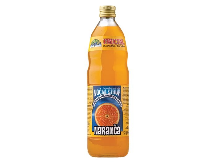 Fructal Orange Fruit Syrup 1 L