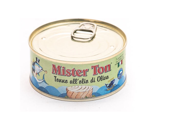 Mister Ton tuna u maslinovom ulju 160 g ocijeđena masa = 104 g
