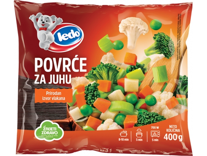 Ledo Mixed vegetables for soup 400 g
