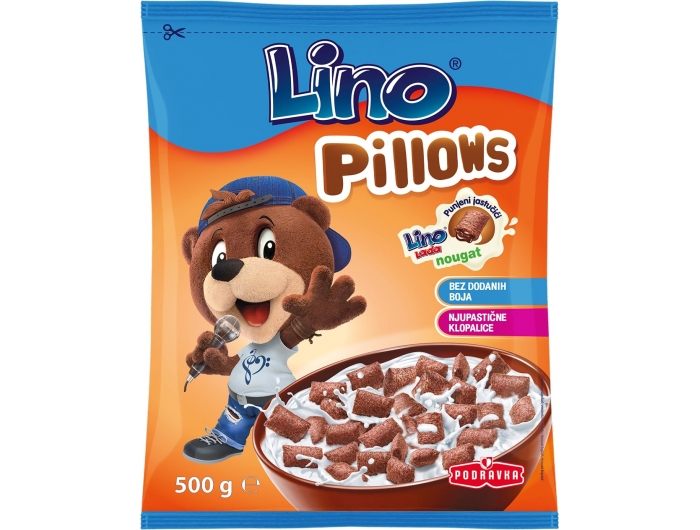 Podravka Lino cereal flakes nougat 500 g