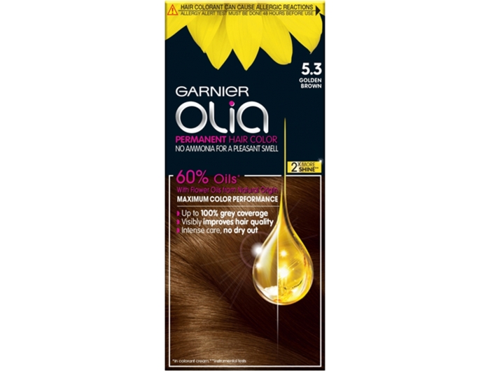 Colore per capelli Garnier Olia – 5.3 Castano dorato 1 pz