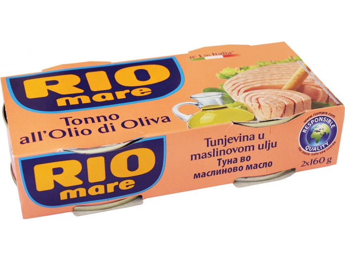 Rio Mare tuna in olive oil 1 pack 2x160 g