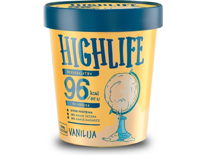 Ledo Highlife sladoled vanilija 460 ml